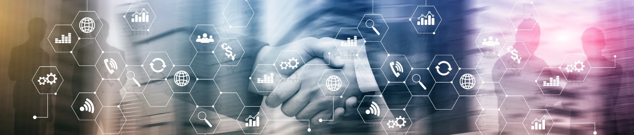 Enterprise technology and collaboration visual